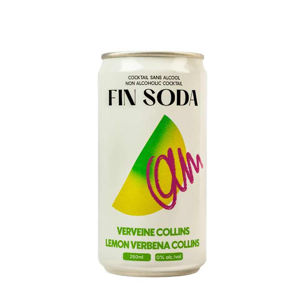 Fin Soda Lemon Verbena Collins